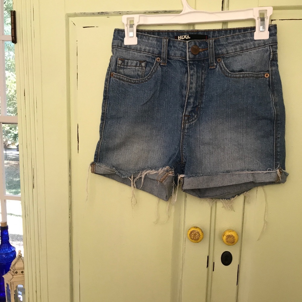 BDG denim shorts